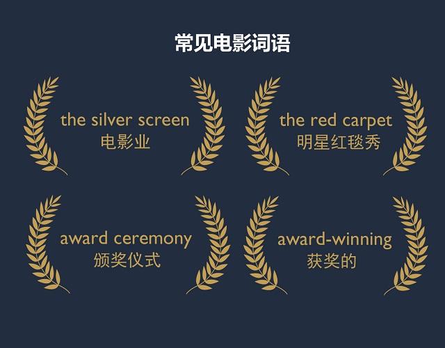 2017奧斯卡金像獎揭曉！用英語描述電影的地道表達